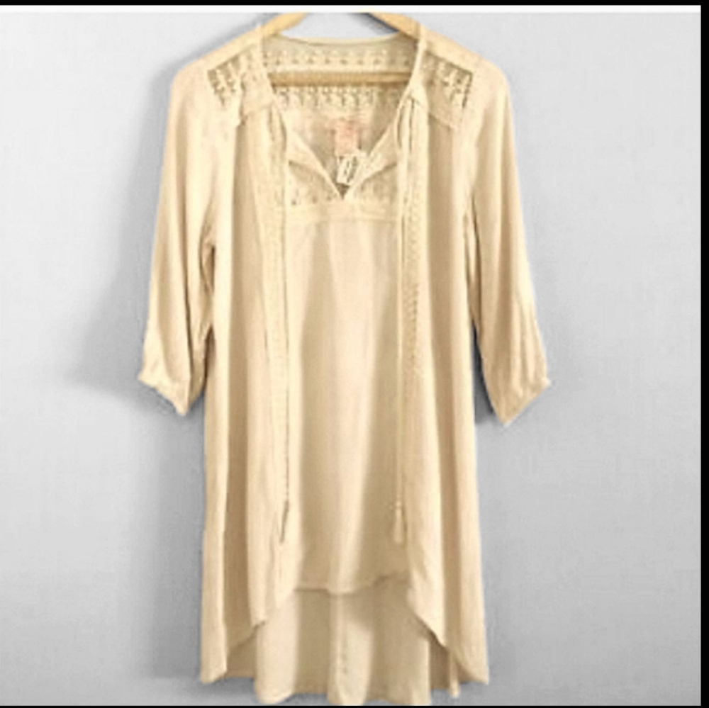 Let Them Eat Cake Embroidered Lace Dress Size Small Festival